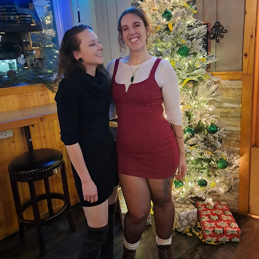 Magenta Mini Dress - Picture 2 of 5